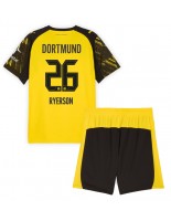 Borussia Dortmund Julian Ryerson #26 Hjemmedraktsett Barn 2025-26 Korte ermer (+ bukser)